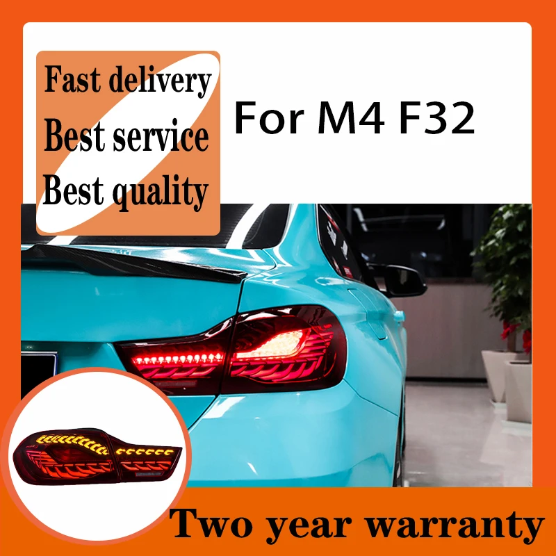 

For BMW M4 F32 F33 Tail Light F36 F82 F83 LED Taillight 4 Series Rear Fog Lamp + Brake Lamp + Reverse + Dynamic Turn Signal