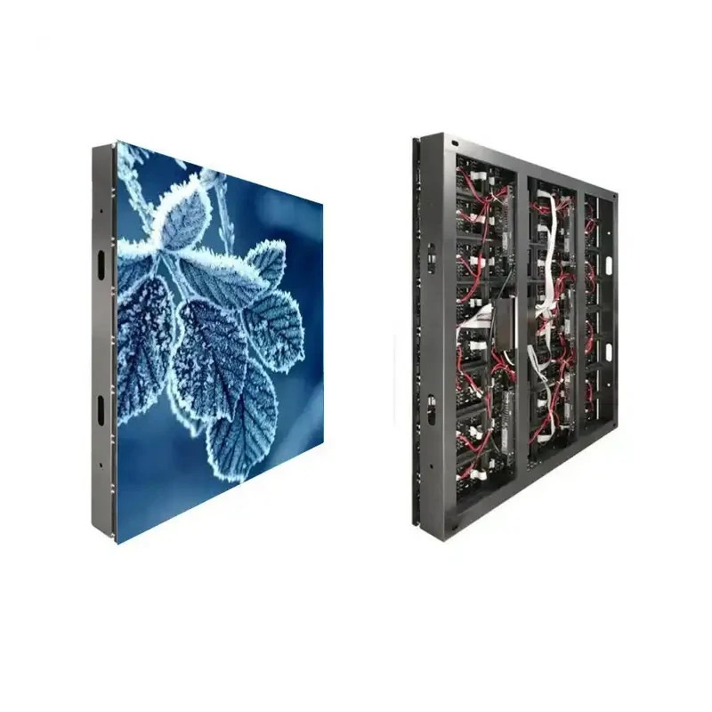 Simple Iron Cabinet Fixed LED Screen Display P2 P2.5 P3 P4 Modular Panel 960x960 mm Front Maintenance Led Wall Billboard