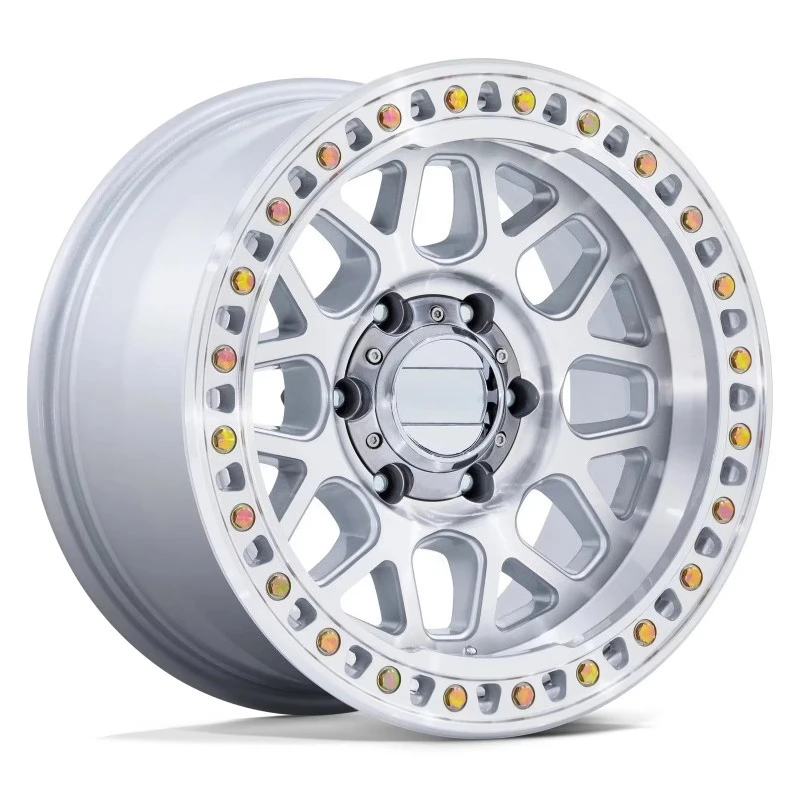 Custom Polished Off-Road 17 18 19 20 21 22 Inch 6x139.7 Aluminum Alloy BeadLock Forged Wheel for SUV Ford F-150 Lexus RAM Jeep