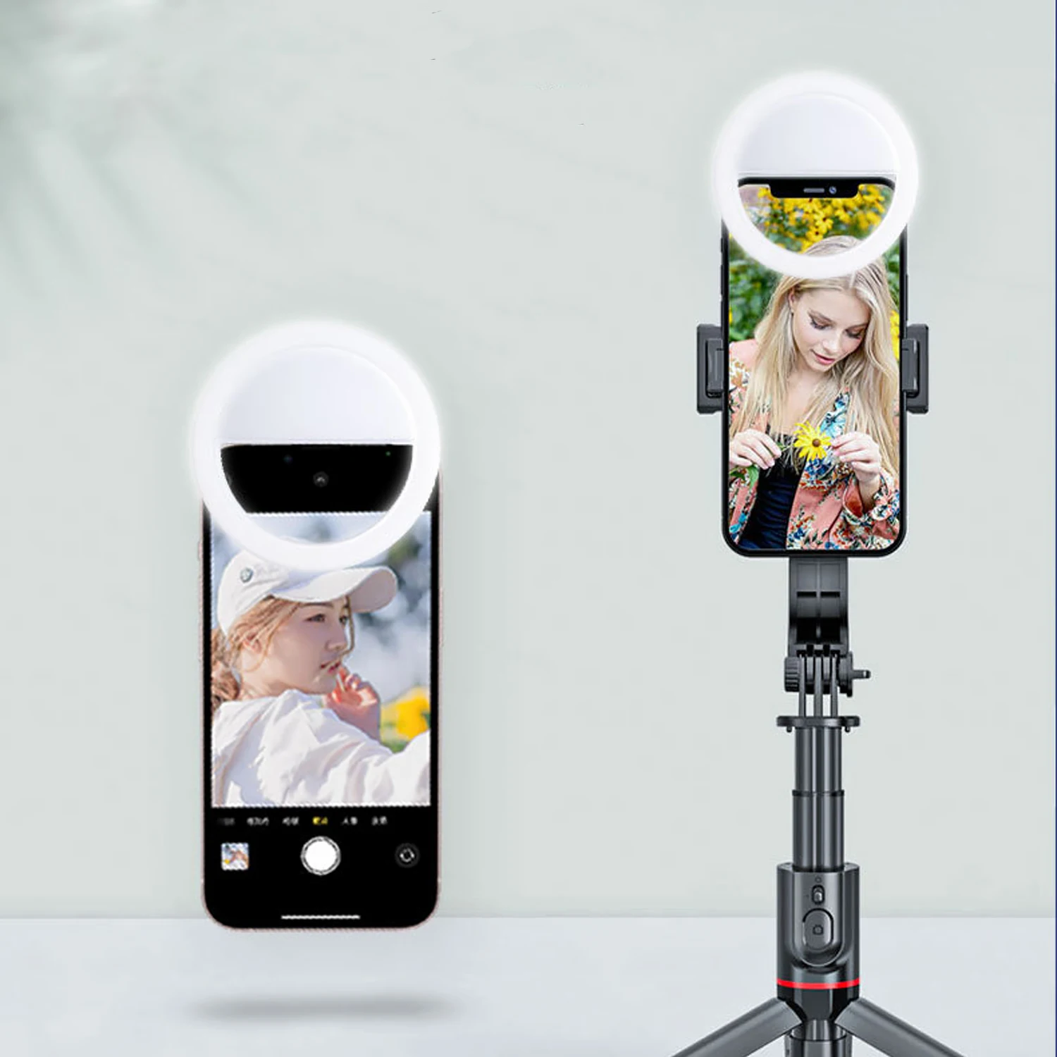 

1 шт. USB зарядка светодиодный кольцевой светильник для селфи объектив мобильного телефона светодиодный светильник для селфи кольцо для IPhone Samsung Xiaomi Huawei телефон подсветка для селфи