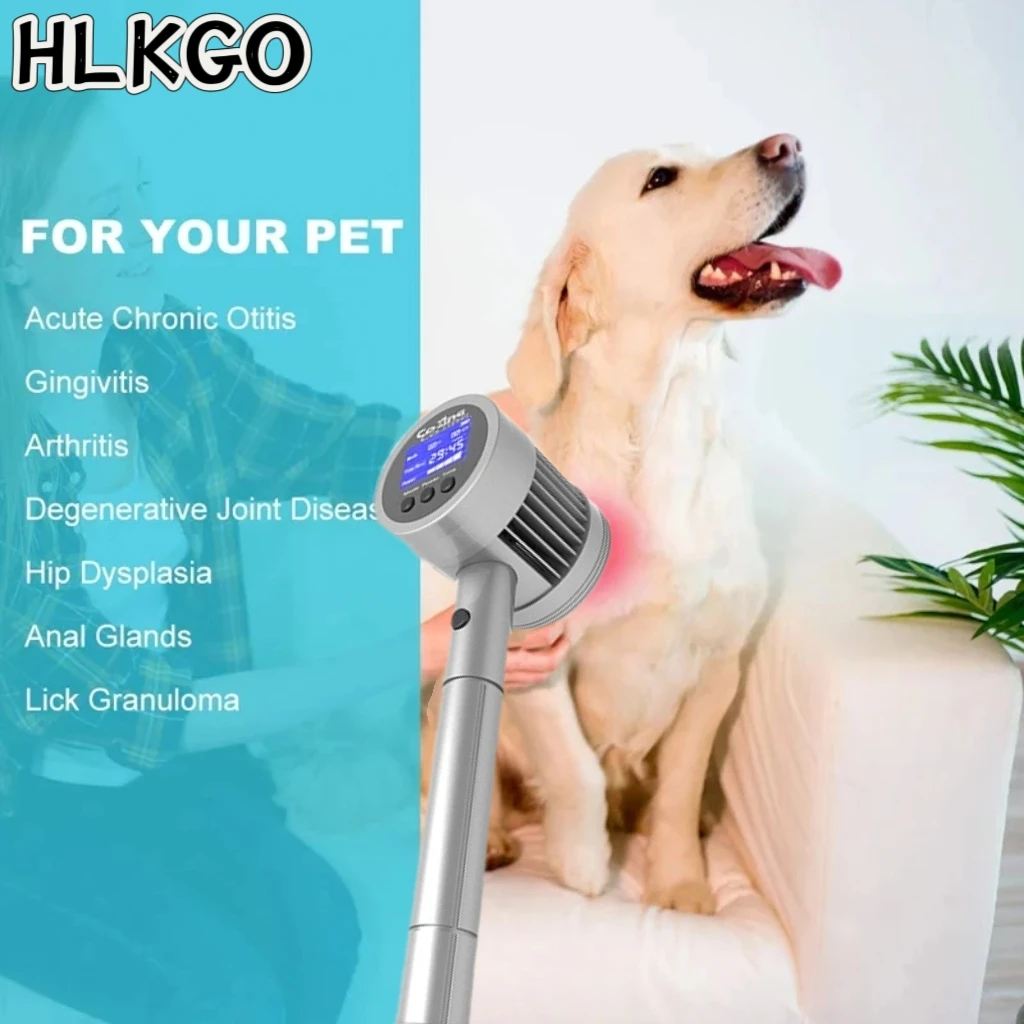 

Professional Class IV Laser for Vet Clinics 25 Diodes 808nm 650nm Deep Tissue Therapy for Horses & Dogs