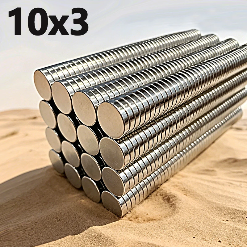 5-150pcs 10x3mm Magnet N35 NdfeB 10*3 Accessory Permanent Magnetic Imanes Neodymium Magnet Round Shape Office Fridge Garage Tool