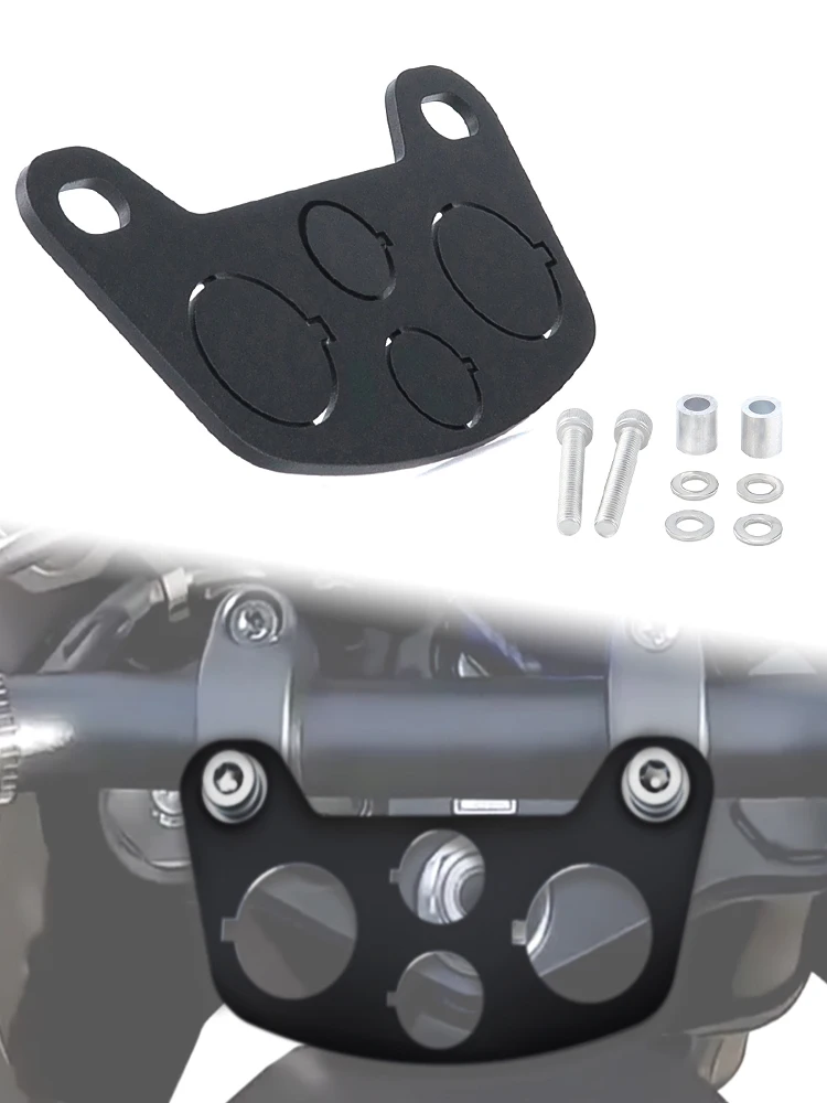 

Dash Bare Panel Cover Protector Aluminum Motorcycle Accessories Black NT1100 NT 1100 DCT 2022 2023 2024 2025 2026 For Honda