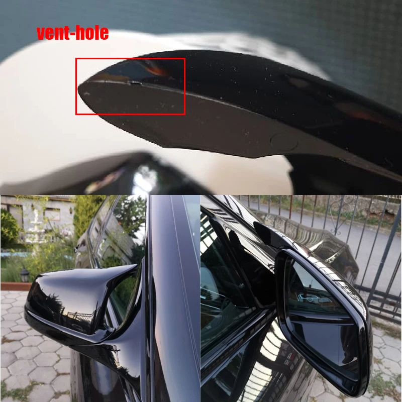 Achteruitkijkspiegel Kap Vleugel Zijspiegel Covers Geschikt Voor Bmw 5 Serie F10 F11 F18 Pre-Lci 2010 - 2013 M Prestatie Auto-Accessoires