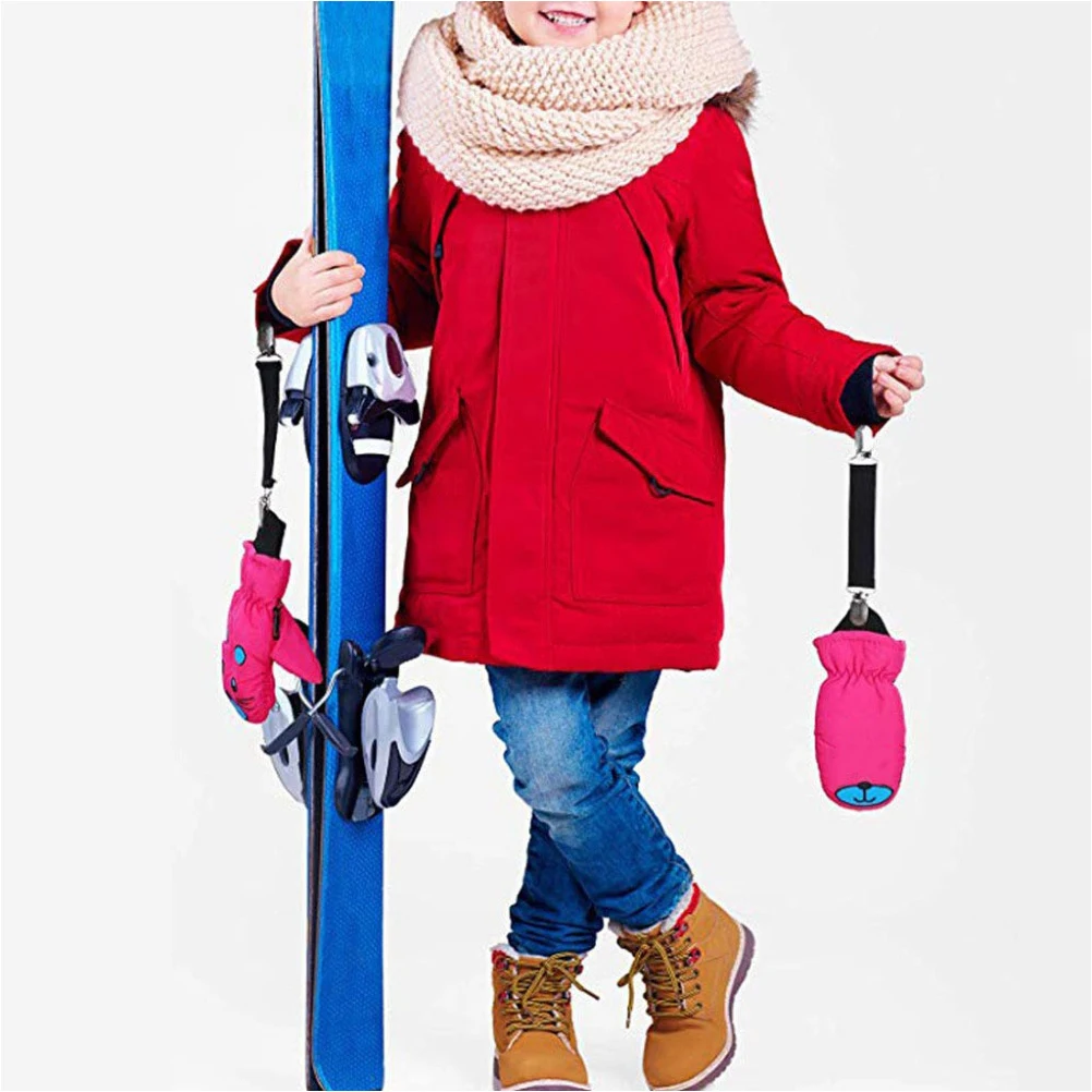 

4 Pcs Mittens Glove Clip Winter Gloves Clip Clips Non-slip Glove Holder Winter Toddler Anti-lost Gloves Accessories