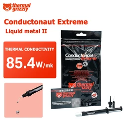 Thermal Grizzly Conductonaut Extreme Thermal Paste 85.4W/MK For CPU/GPU Cooler Liquid Metal Cooling Silicone Grease