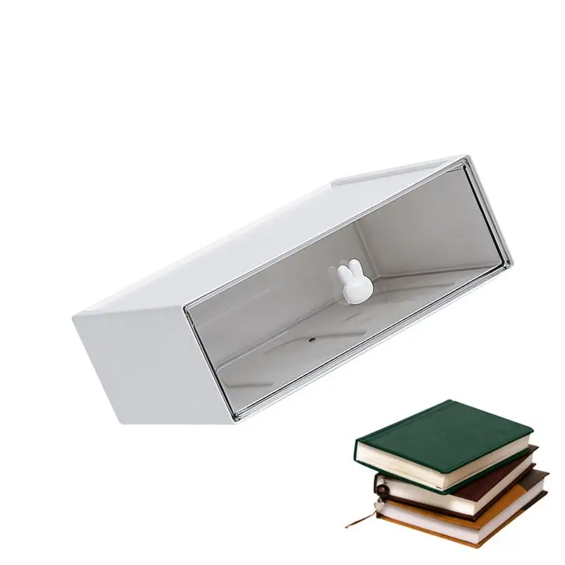 Stationary Organizer Rabbit Handle Desk Storage Box Desk Organizer And Desktop Stationery Storage Box For School And Home