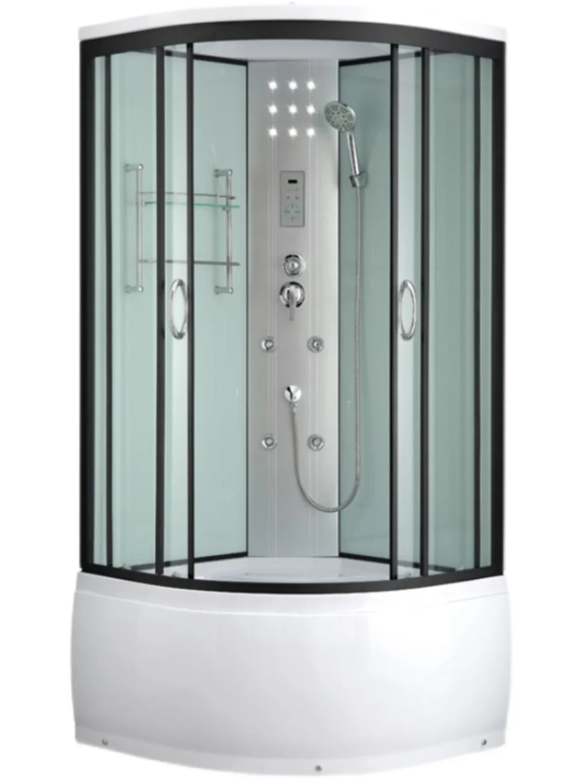 

HighQuality Home bathroom integrated bathroom, enclosed glass partition, mesh red shower room onsale