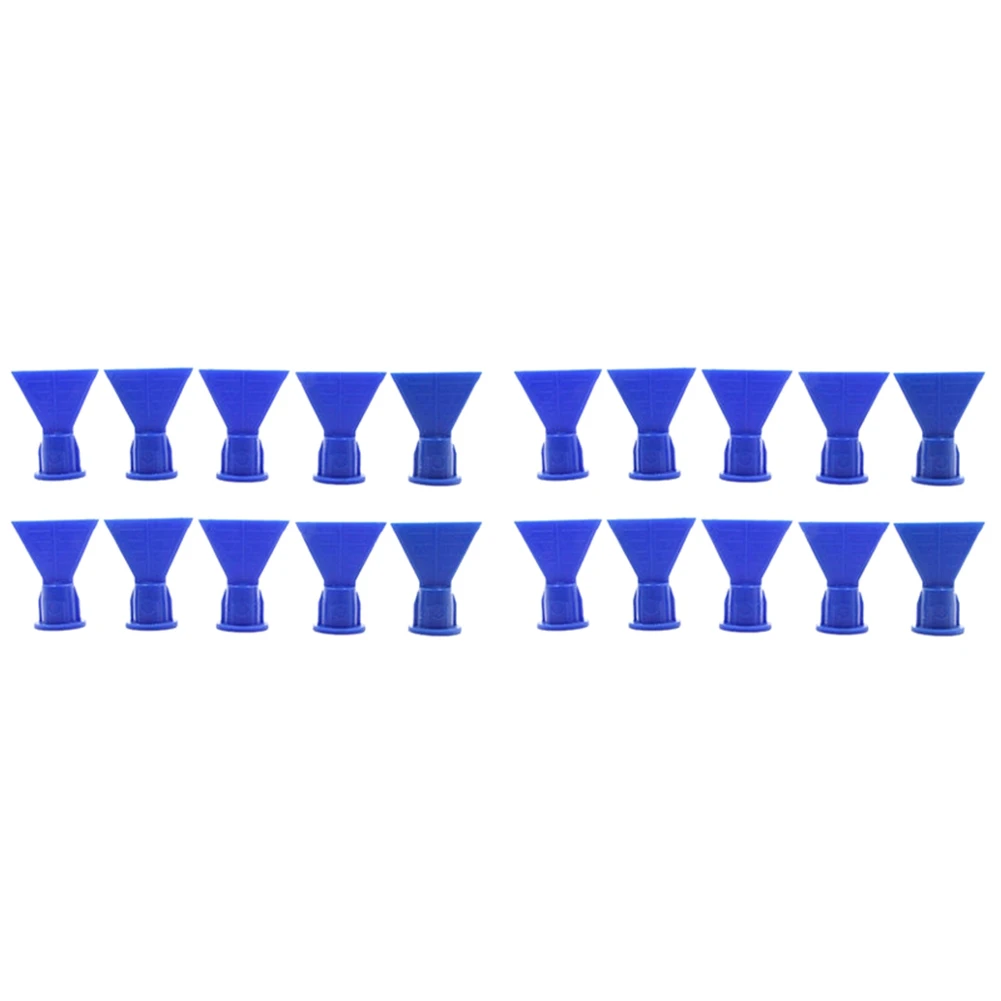 

Силиконовые конические насадки LLCS-Wave Shape для картриджей, запасные части, сопла для распыления герметика, аксессуары для дозаторов-шприцев, 20 шт.