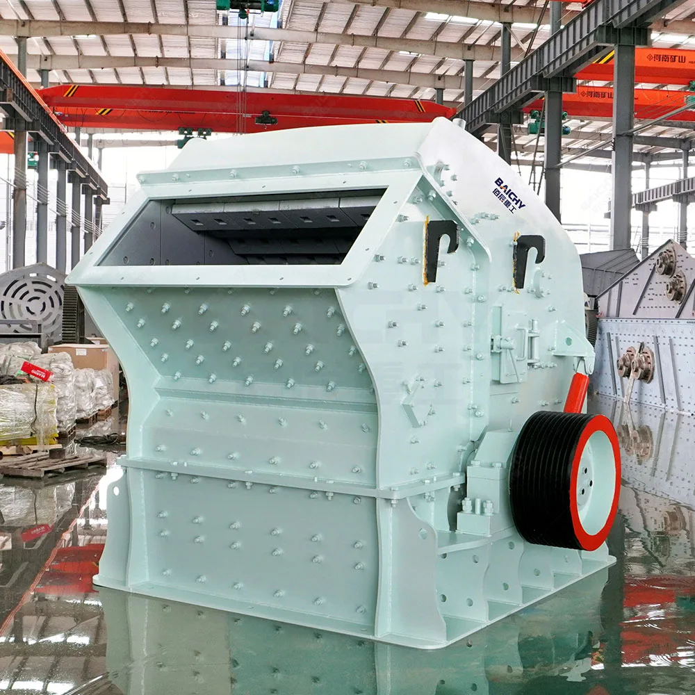 عالية الجودة المؤثرات آلة كسارة الصخور معدات التكسير الثانوية كسارة الحجر عمود أفقي تأثير كسارات للبيع