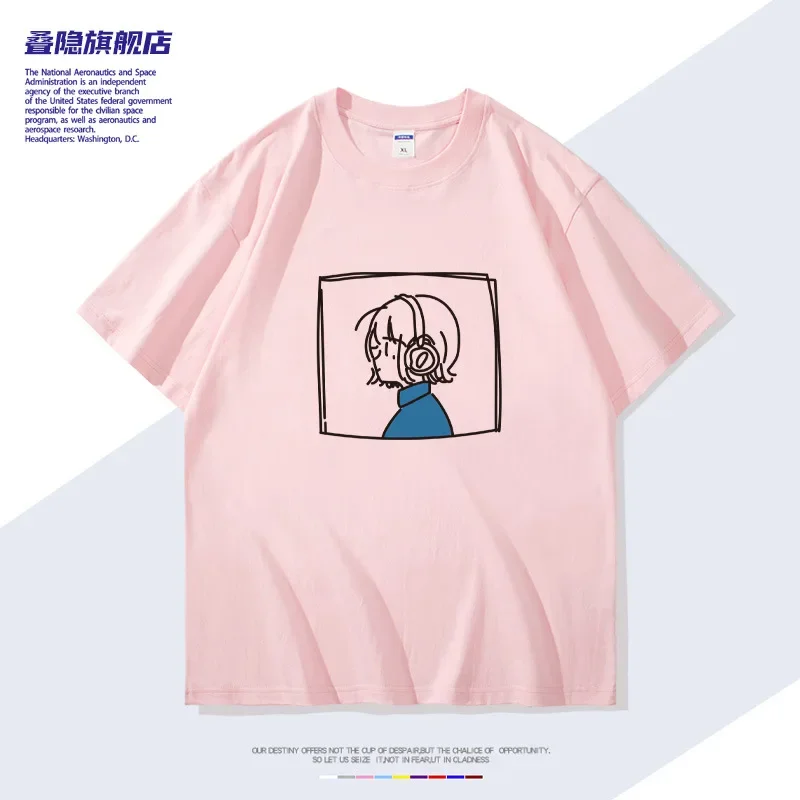 New Anime BOCCHI THE ROCK Hitori Bocchi T-shirt Women Funny T Shirt Kawaii Cartoon Unixex Tshirt Gothic Y2k Clothing Female