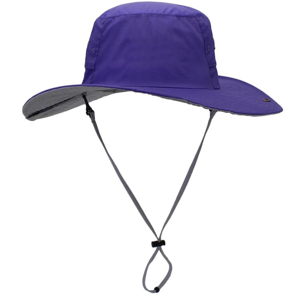 

Summer Sun Hat Big Breathable Unisex UV Protection Women Girls Adjustable Lanyard Beach Hat Farming Riding Style