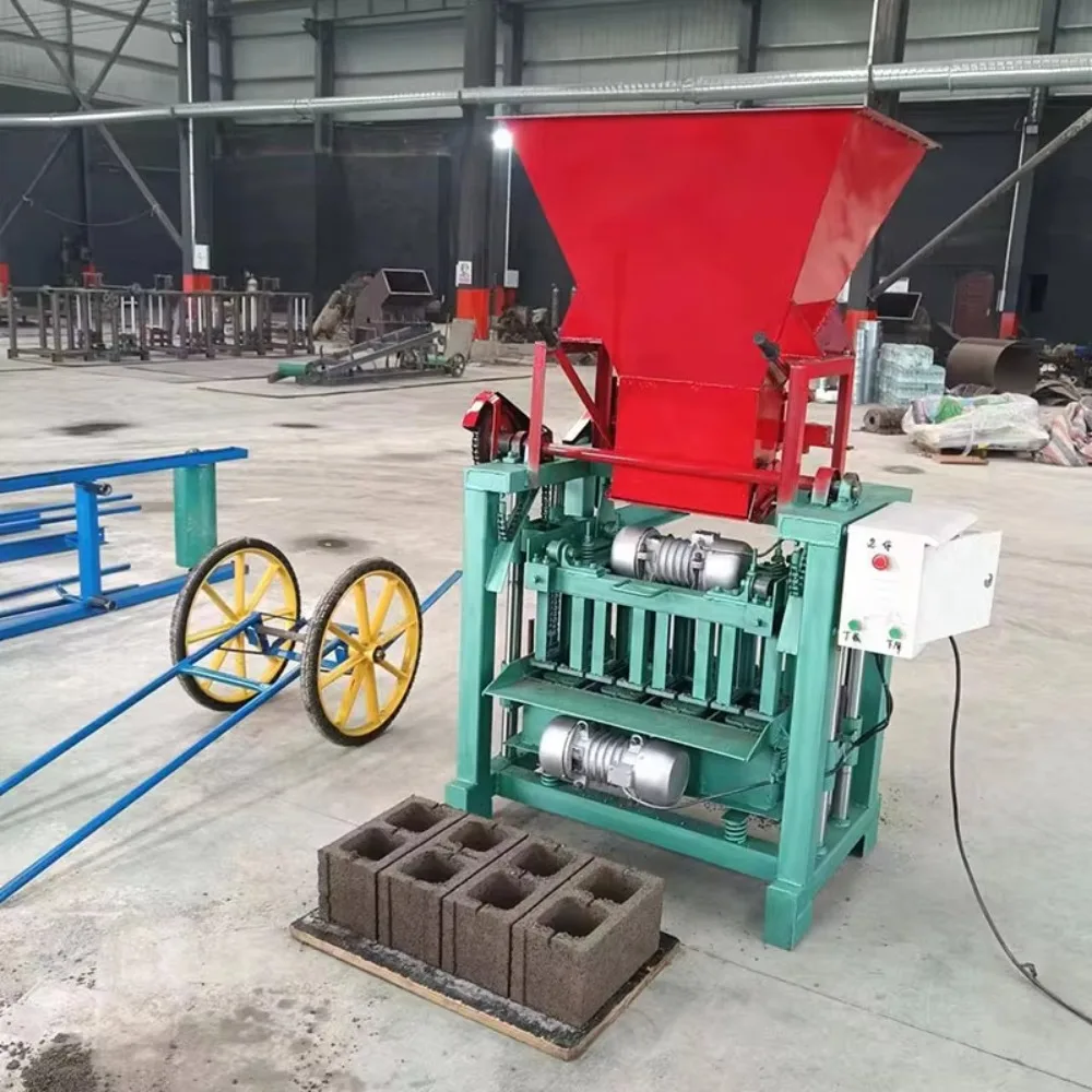 

Popular 4-35 Manual Hollow Interlocking Block Brick Making Machine - Affordable Price & High Efficiency