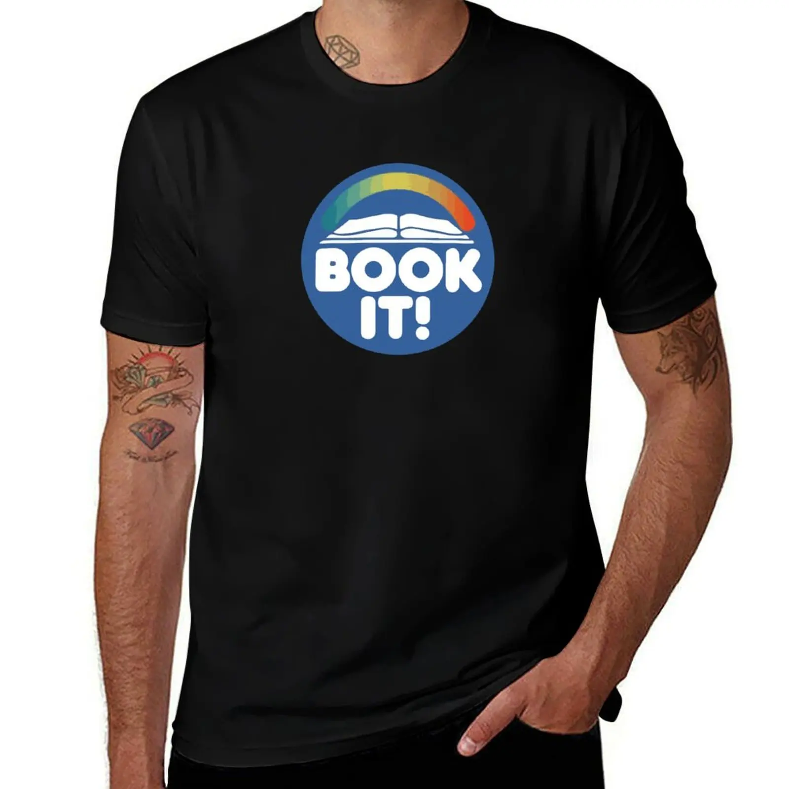 

Pizza Hut book It T-Shirt t shirts for man pack cotton cotton tshirt 100% T-Shirt