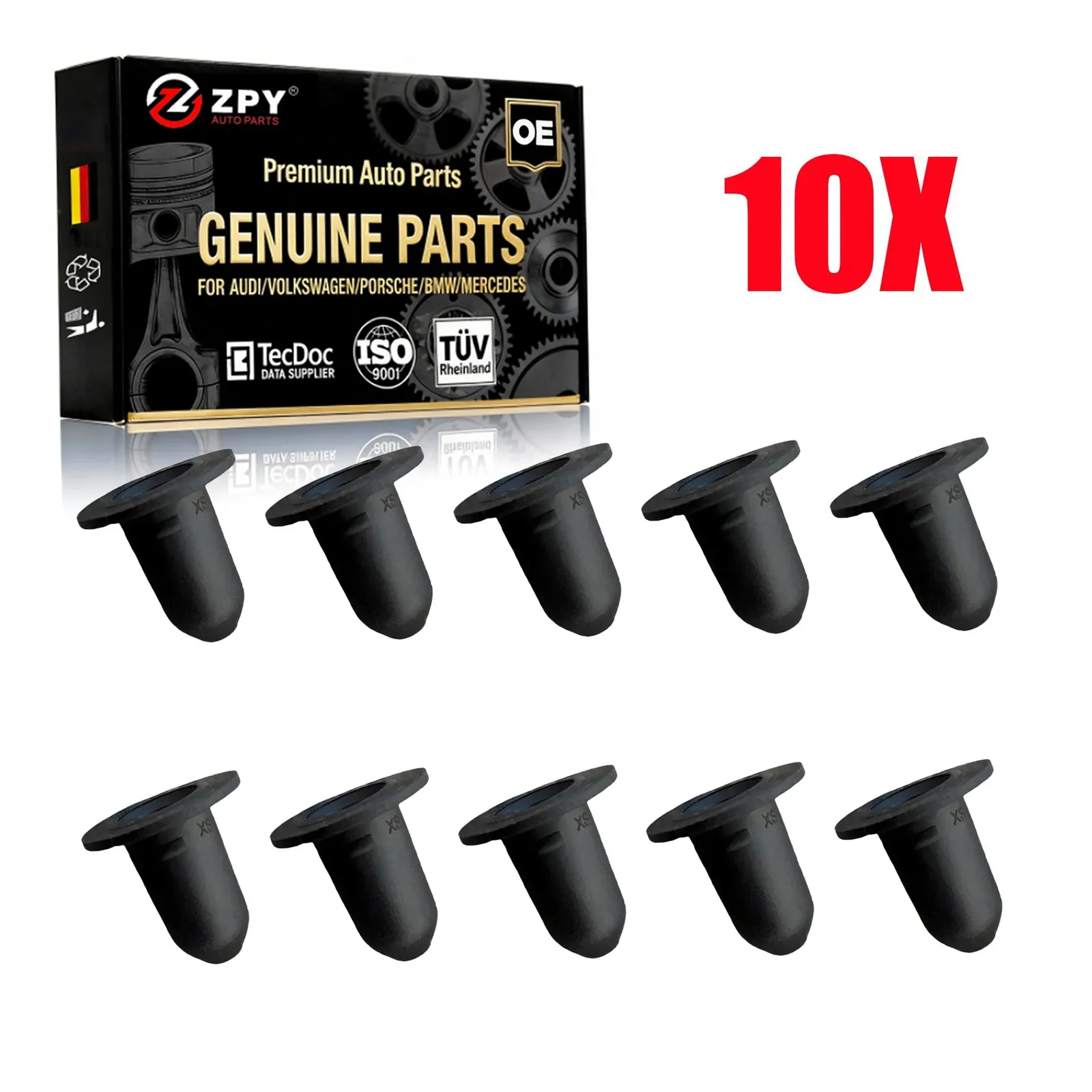 

10x Center Shield Clip Wheel Arch Molding Grommet For some Volkswagen T-Cross