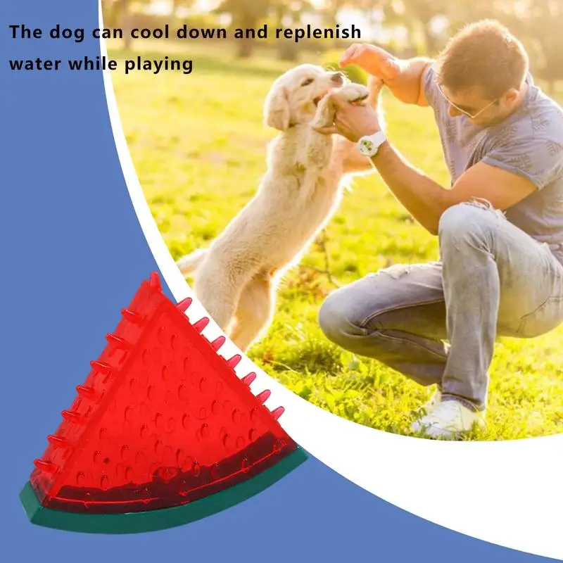 Puppy Chewing Toy Durable Teether Cooling Chew Toys With Fruit Shape Design Tough Freezable Puppy Froze Teething Toys For