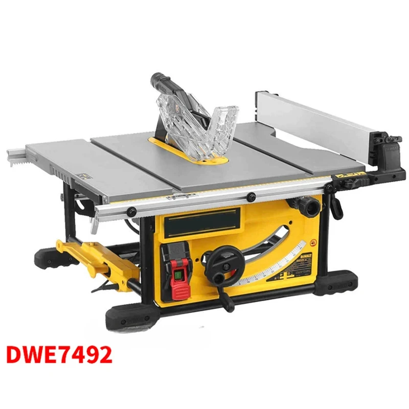 

FOR DWE7492 Precision Woodworking Sliding Table Saw 250mm DIY Electric Wood Telescopic Cutting Machine 0-45° Without Bracket