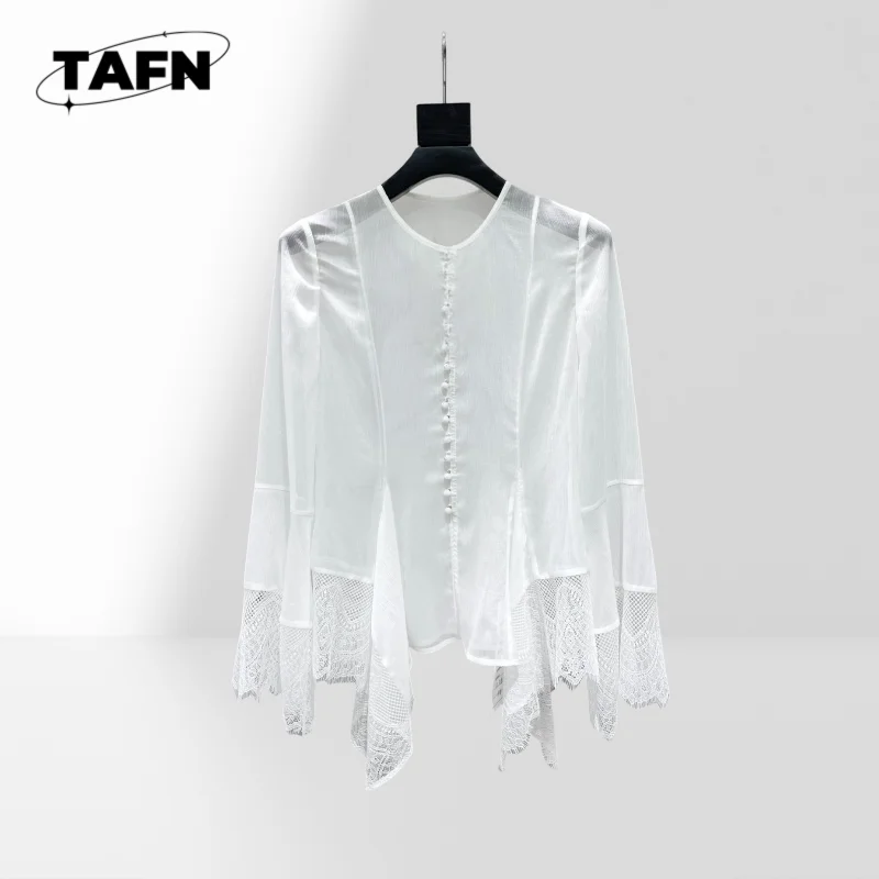 

Women's Boho Style Shirt Loose Cotton Linen Blouse Ladies Office Blouse Solid Color V-Neck Shirt Lightweight Long Sleeve AH01124