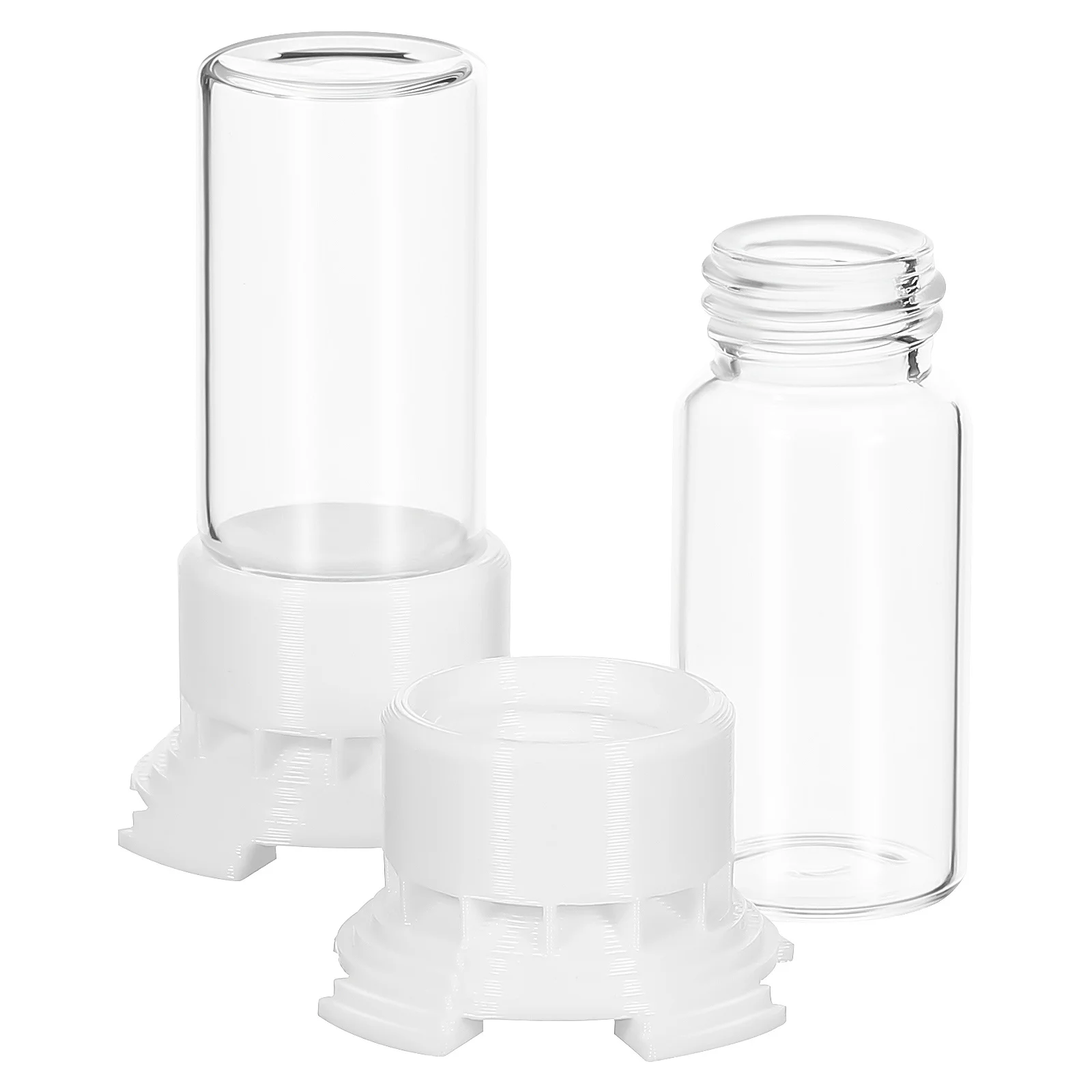 

2Pcs Ant Nest Feeder Kit Reliable Plastic Glass Construction Time-Saving Water Supply for Ant Garden Maintenance