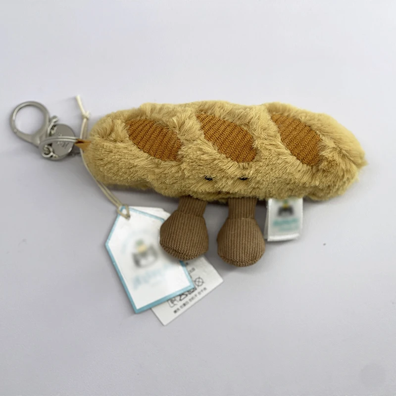 JC Golf Ball Plush Keychain, Grape Keychain, Jellyfish Plush Toy, Hippopotamus, and Plush Elephant JC Bag Keychain image 3