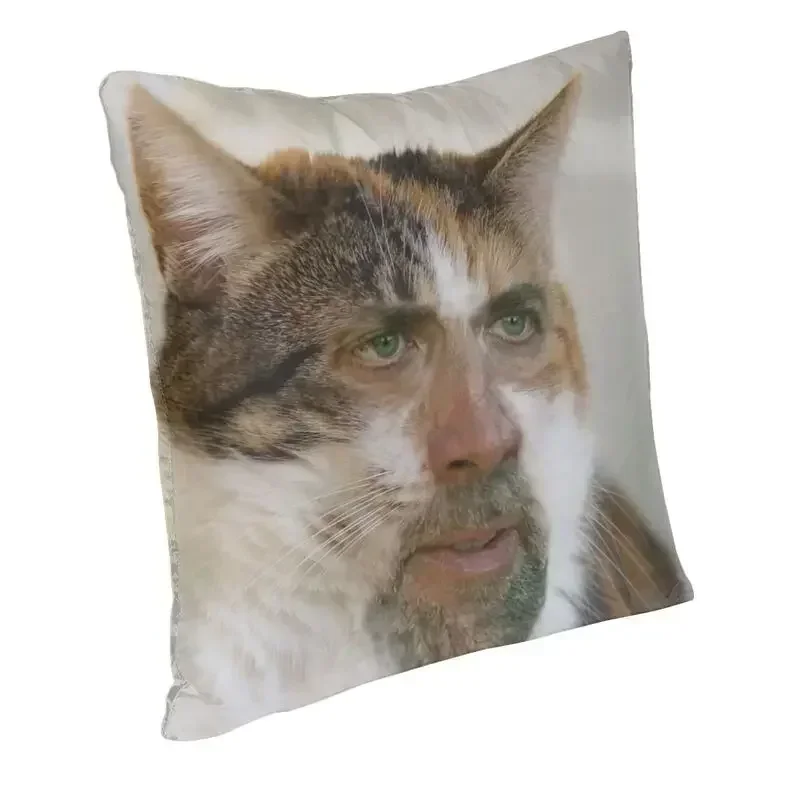 Nicholas Cage Cat Meme Throw Pillows Case Bedroom Sofa Home Decoration Cushions Cover Square Pillowcase Double-sided Printing