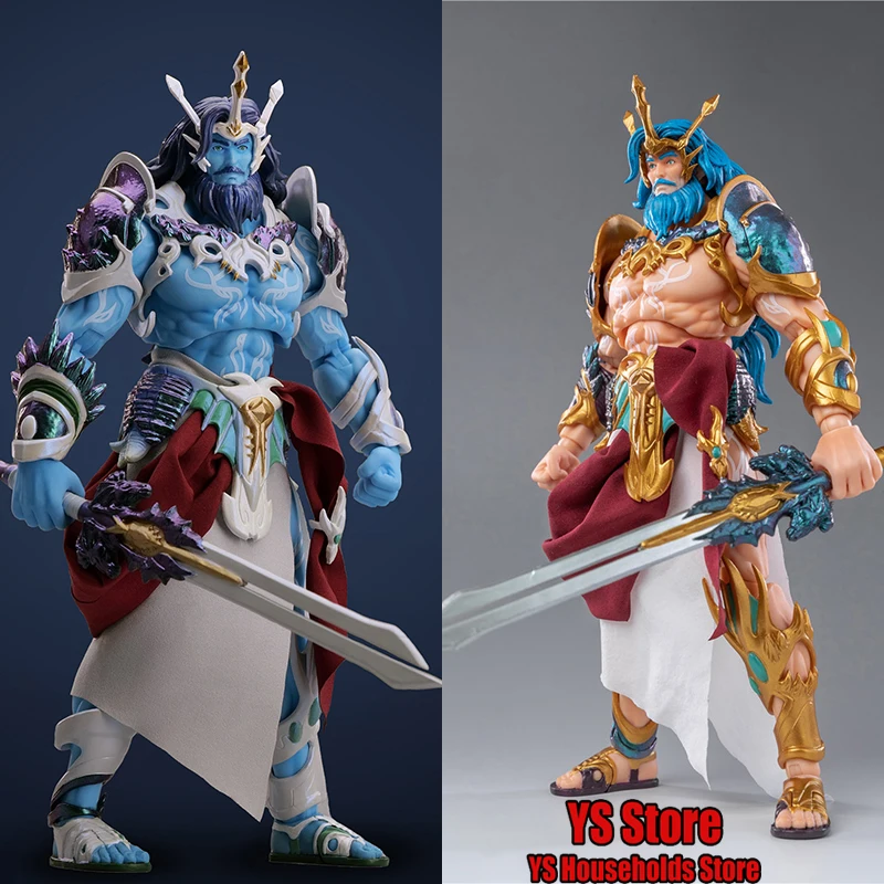 

SHINFU TOYS 2 Styles 1/12 Poseidon M-03 God of Sea M-03G Moveable Action Figure Ancient Myth Original 6" Full Set Hobby Dolls