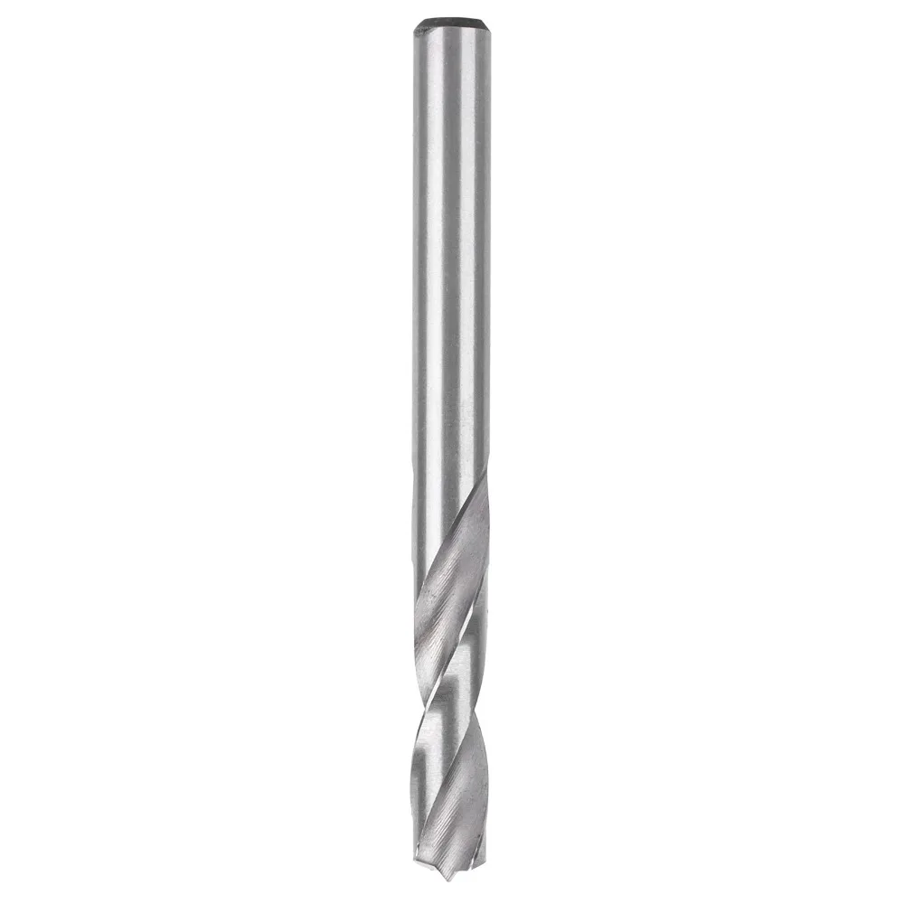 Jobber Drill Bits High Speed Steel Spotting Drill Bit Silver Straight Shank Spiral Router Bit 6mm Jobber Drill Bits Engraving