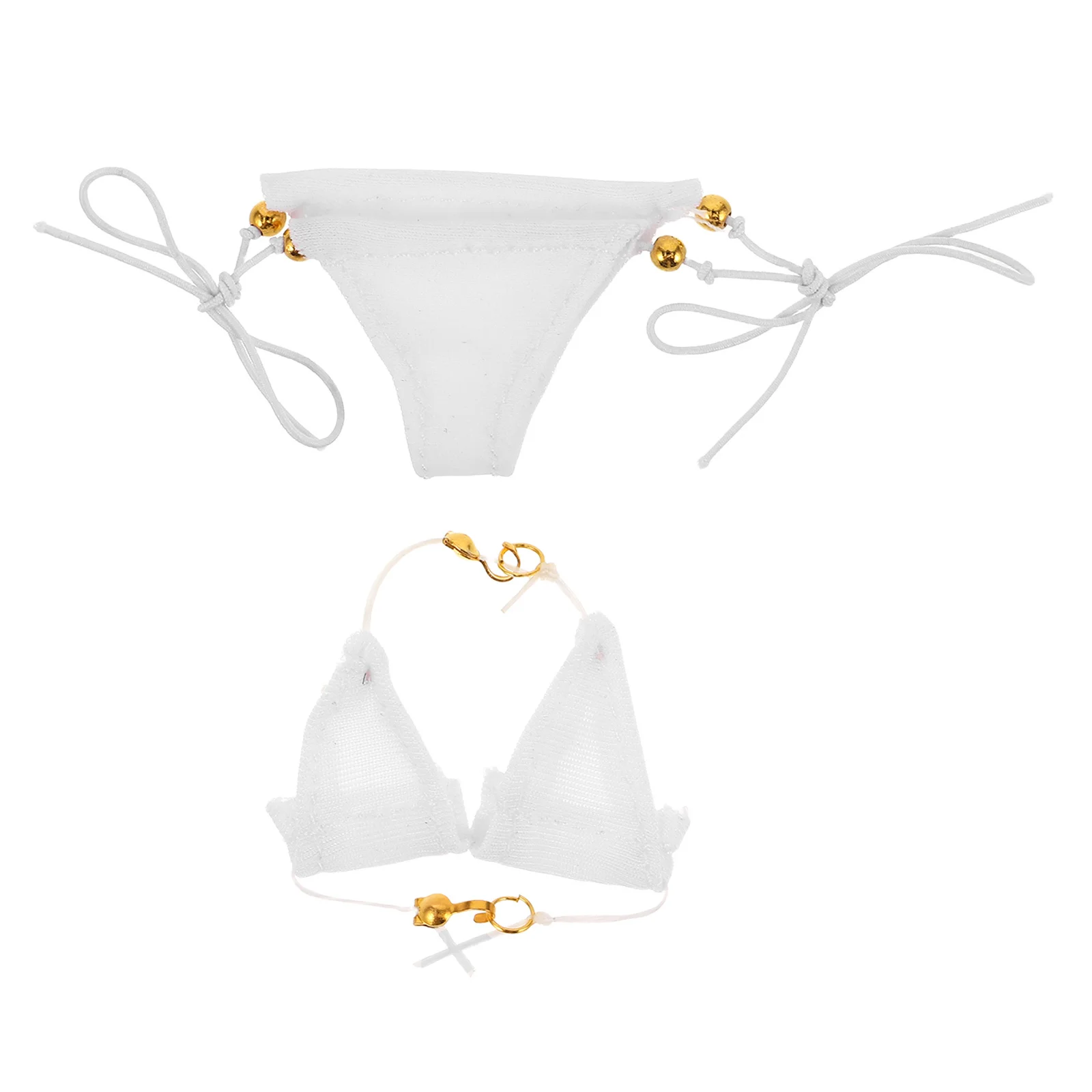 

1Set Summer Bikini Swimwear Reliable Craftsmanship Playful Beach Setup Girl Swimwear Swimsuit Photo Prop Outfit