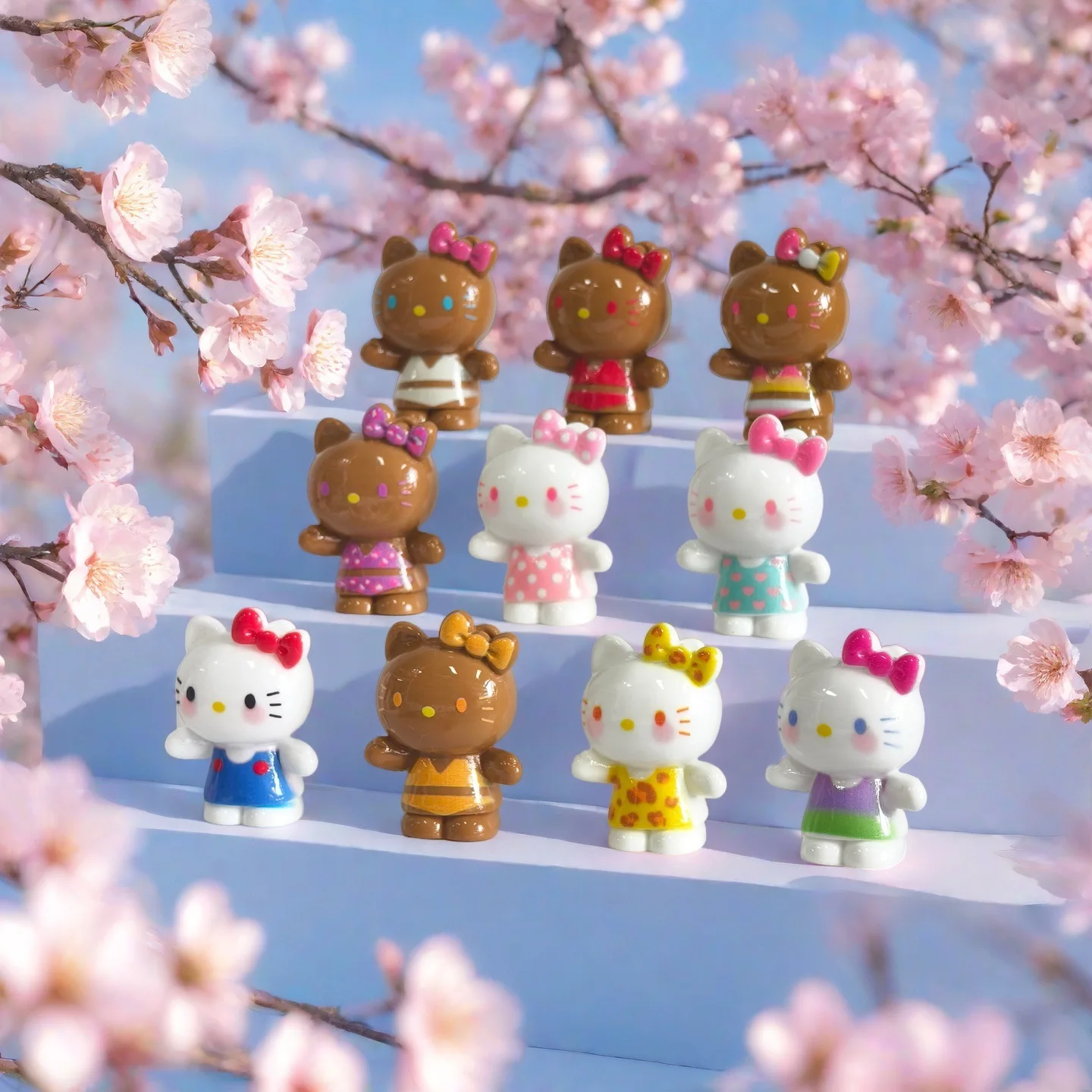 

5/10 шт. креативный 3D поп-кит кошка DIY комплект украшений популярный очаровательный мини-подвеска «сделай сам»