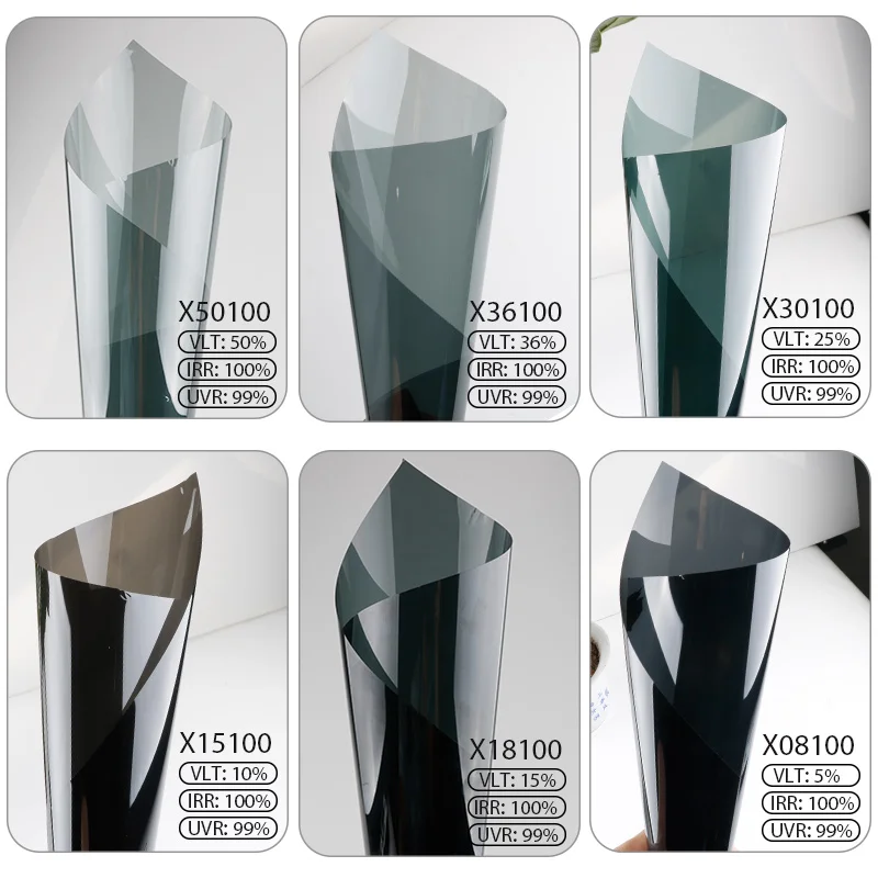 Top Sun Shade Riduzione del calore IRR 100% Finestra Nano Ceramica Pellicola solare al carbonio per auto