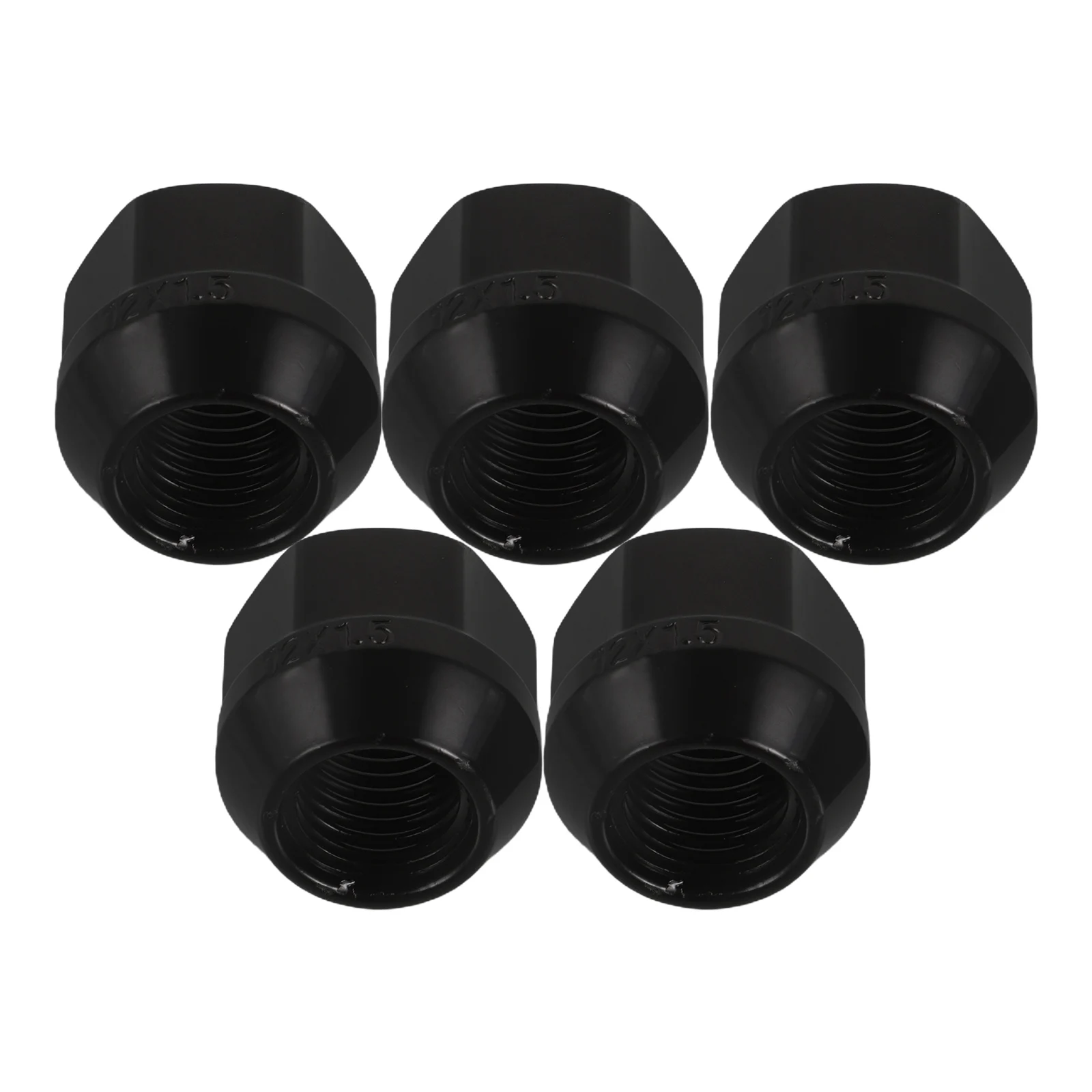 

5 Pcs Tire Screws Hub Nut Cover Mini Wheel Cap Car Lug Covers Metal Replacement