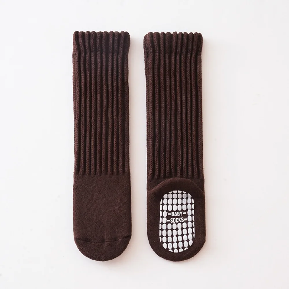 جديد المضادة للانزلاق الأطفال الجوارب سميكة الباردة حماية طفل جورب دافئ الركبة عالية الجوارب الطويلة الشتاء #1