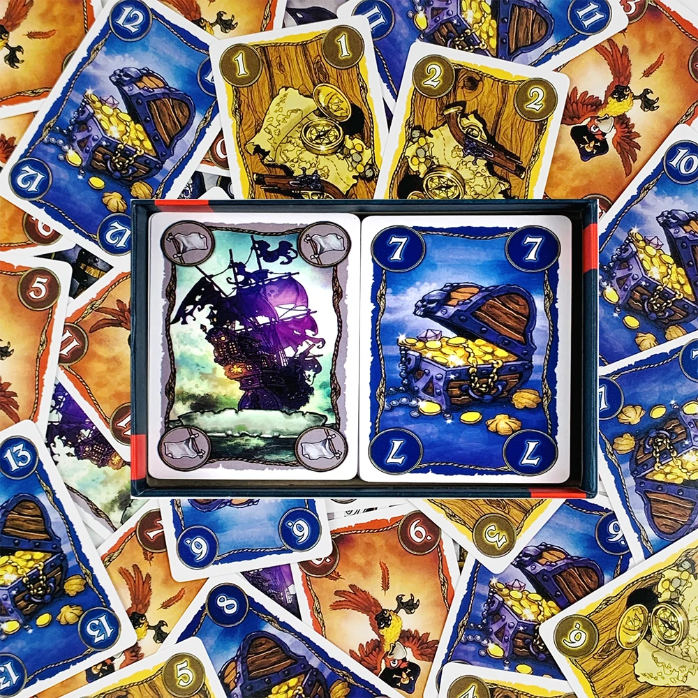 

Board Game Card Game - Adventure Strategy Game Enhance Intelligence & Promote Interaction Game Halloween and Christmas Gifts