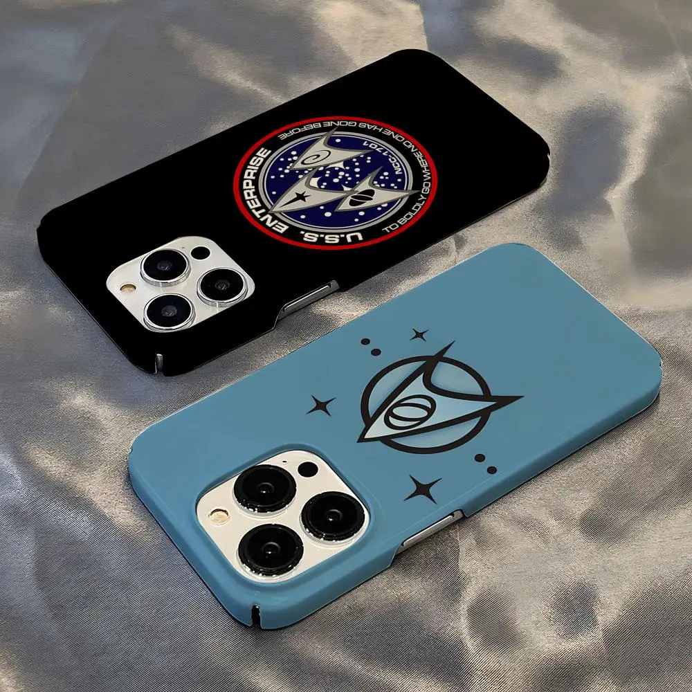 

Stars And Treks Phone Case Hot For IPhone 16 15 14 13 12 11 Plus Pro Max Mini Glossy HD Hard Film Shell Cover