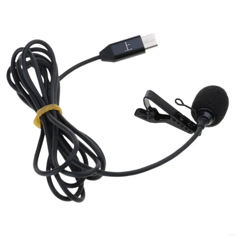 Microfone clipe à prova E65C com estendido para câmera 360