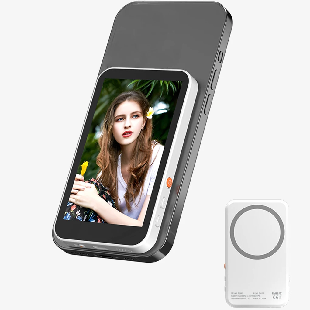 

Магнитный беспроводной экран монитора для селфи для IPhone Android HD дисплей расширения задняя камера Vlog живая видеозапись