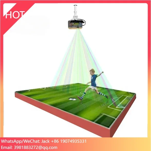 

Искусственная Интерактивная проекция 3D для игровой площадки в помещении
