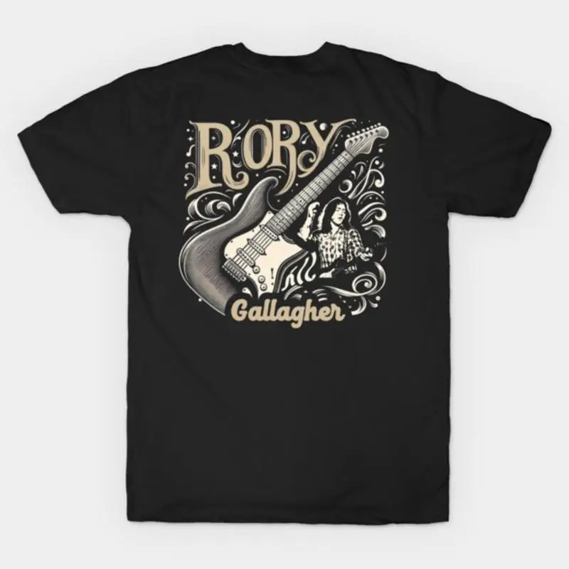 Rory Gallagher 70s Rock Irish Rock Music T-Shirt