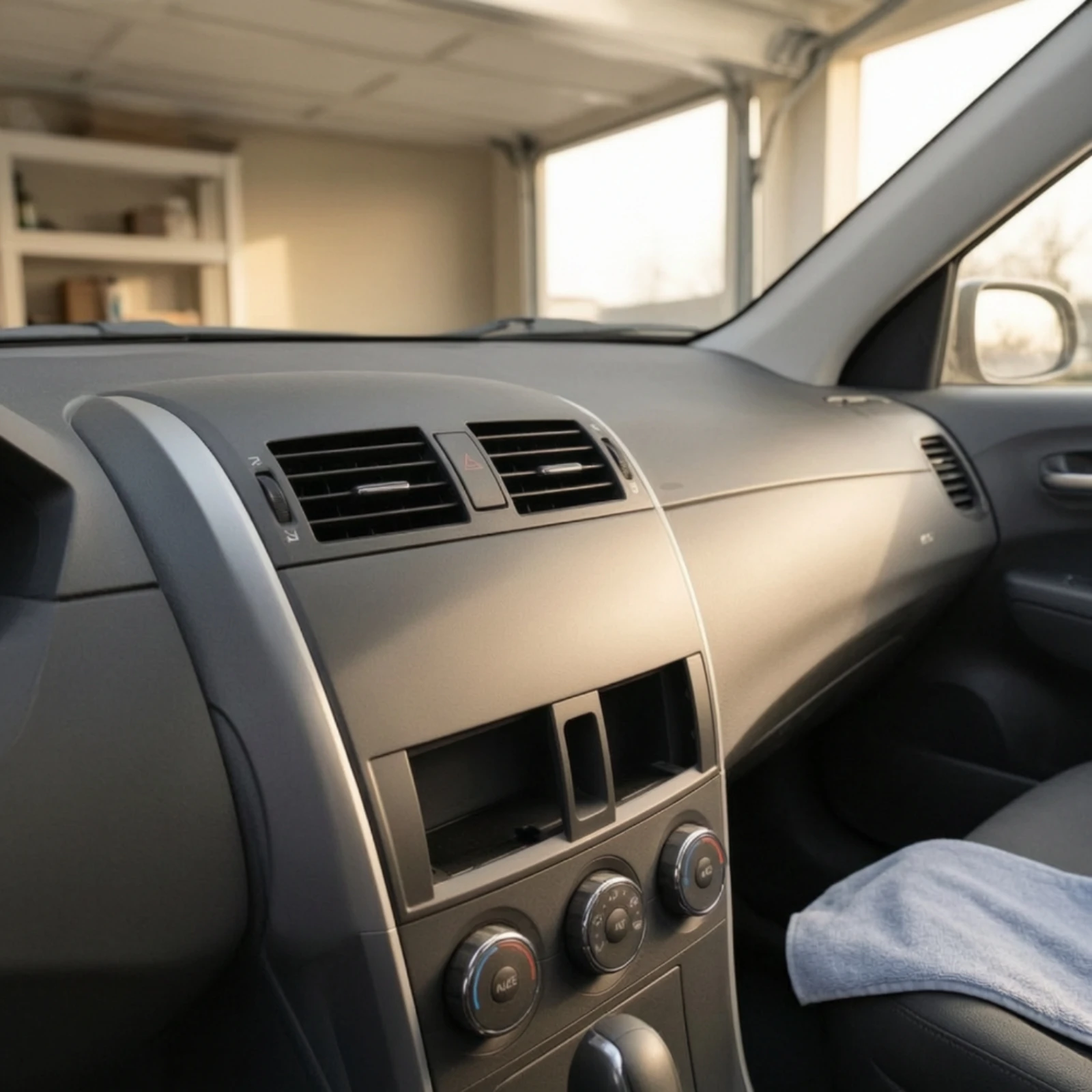 Dashboard Air Vent Panel Direct Replacement Dashboard Air Conditioner Duct Vent Grille Panel Car Part Clip-in Textured