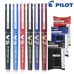 Japan Pilot HI-TECPOINT Gel Pen BXC-V5/V7 0.5mm/0.7mm can replace Ink Cartridge Needle Extra Fine point Liquid  office