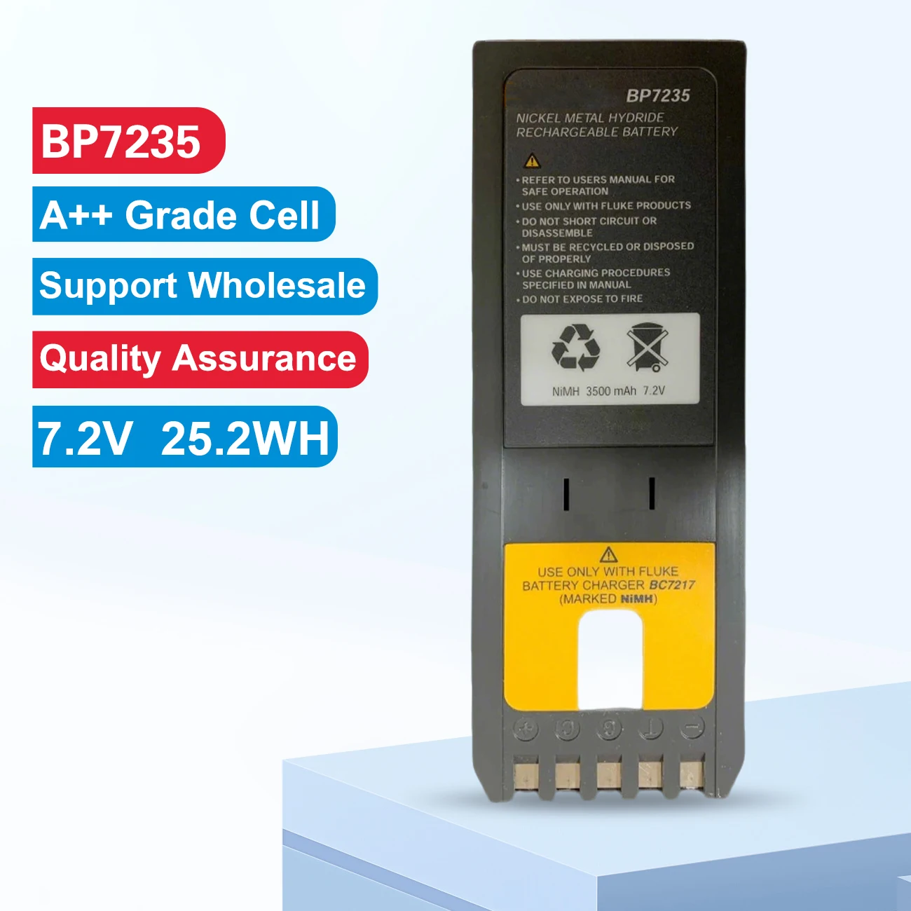 

7.4V Replacement Battery BP7235 For Fluke 700 740 744 Calibrator DSP-4000 DSP-4000PL DSP-100 DSP-2000
