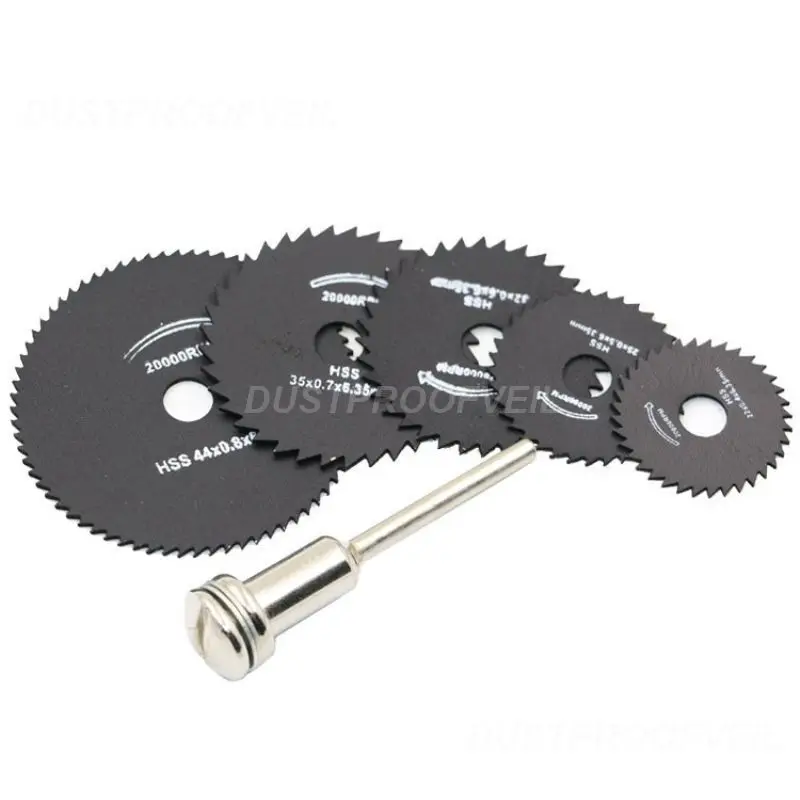 1~10PCS Multi-function Power Tool HSS Mini Circular Saw Blade For For Dremel Rotary Tool Wood Cutting Discs Drill Mandrel