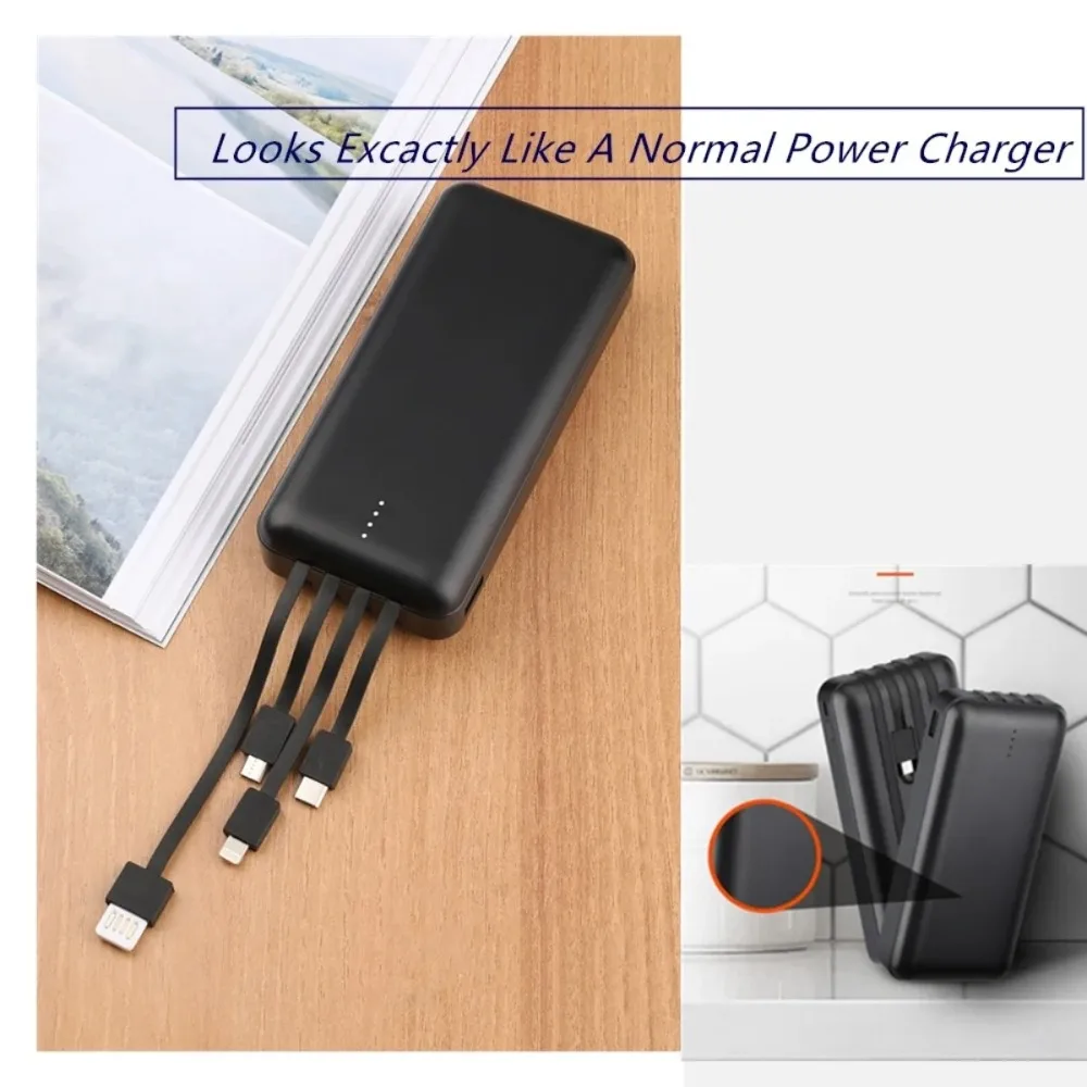 Portable Power Bank-shaped Storage Box Can Store Watches Cash Jewelry Smoking Utensils Etc Interesting Safety Storage Box