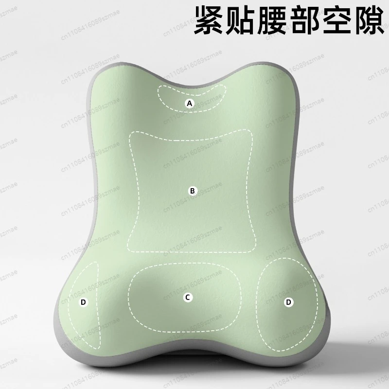 

Elderly Use Ergonomic Bed Back Cushion, Semi-Reclining Support Pillow, Incline Slope Pad &Neck Support Cushion for Daily BedRest