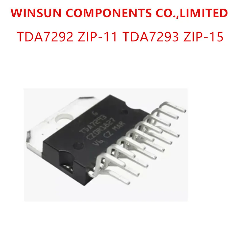 100% New Imported Original TDA7292 ZIP-11 TDA7293 TDA7293V ZIP-15 Linear Audio Aamplifier Chip