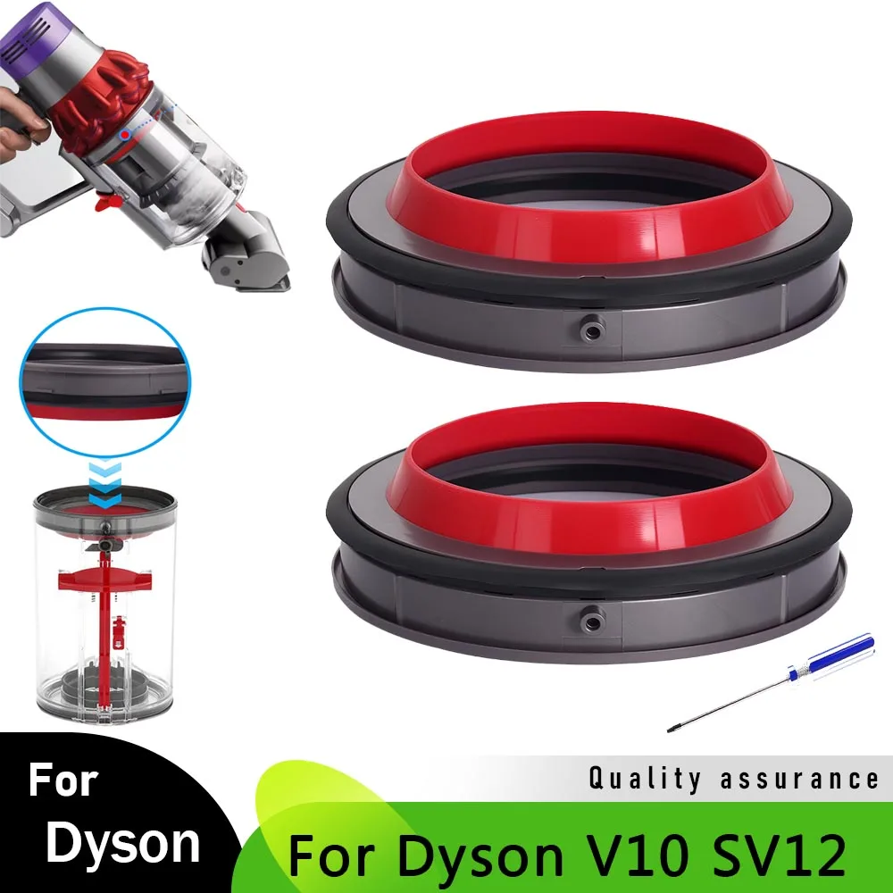 Верхнее фиксированное уплотнительное кольцо для пылесоса Dyson V10 SV12 с инструментом T8, чашка для грязи, чашка для пыли, уплотнение нижней крышки, резиновое кольцо, фитинг