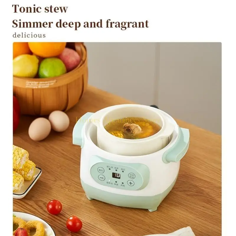 요리 죽 및 스튜를위한 안전 기능을 갖춘 D0ab 전기 소형 쿠커