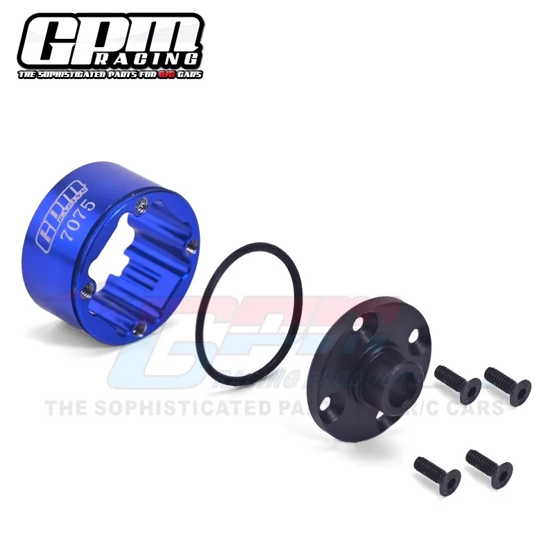 GPM Medium Carbon Steel and Aluminium 7075 Front Middle Diff Case for 1/10 Baja Rey Hammer Rey Rock Rey