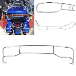 Motorcycle Trunk Brake Tail Light Trim Parts Tour Pak Accent Rail For Harley Touring 14-20 FLHTC FLHTCUL FLHTK FLHTKL FLTRU