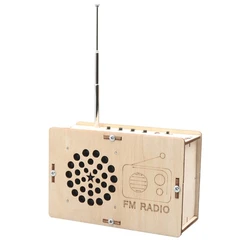 Radio Model Science and Technology Invention Handmade Self-made Assembly Handmade Physics For Children Education